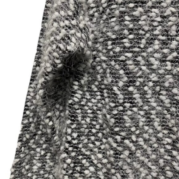 Two by Vince Camuto black and white fuzzy pullover sweater size L - Picture 4 of 6